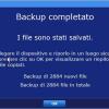 ClickFree HD701 : Riepilogo al termine<br>del primo backup